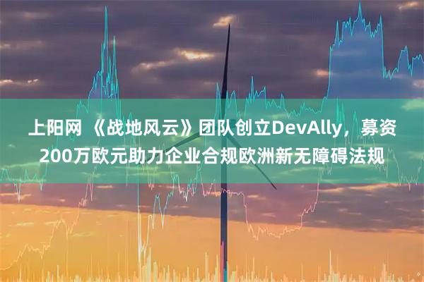 上阳网 《战地风云》团队创立DevAlly，募资200万欧元助力企业合规欧洲新无障碍法规