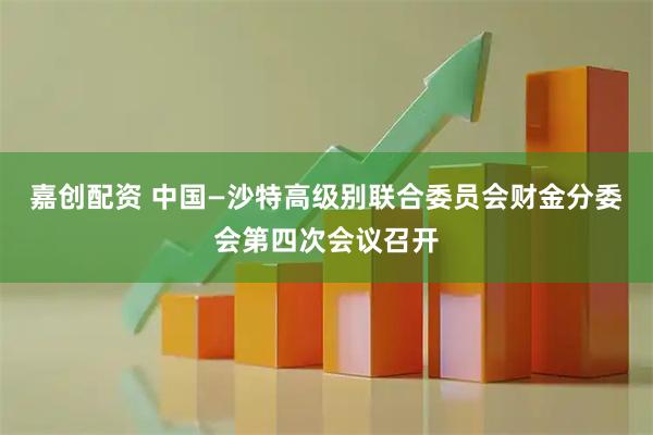 嘉创配资 中国—沙特高级别联合委员会财金分委会第四次会议召开