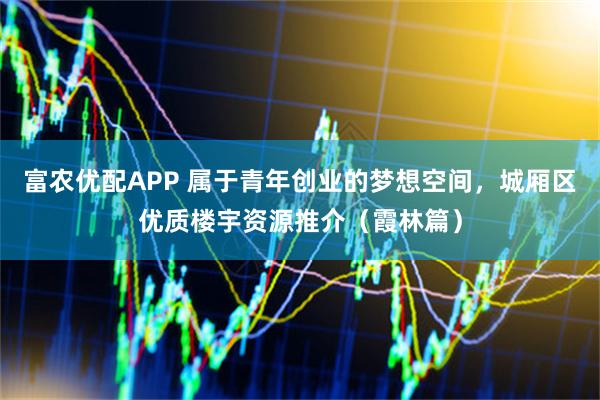 富农优配APP 属于青年创业的梦想空间，城厢区优质楼宇资源推介（霞林篇）